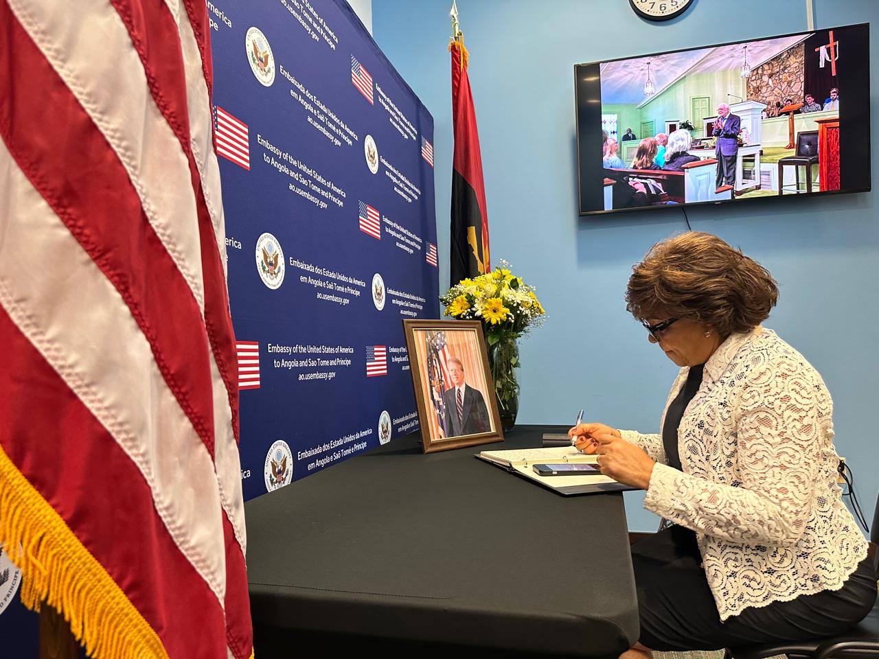 Imagem de capa da notíciaEsmeralda Mendonça rende homenagem a Jimmy Carter 