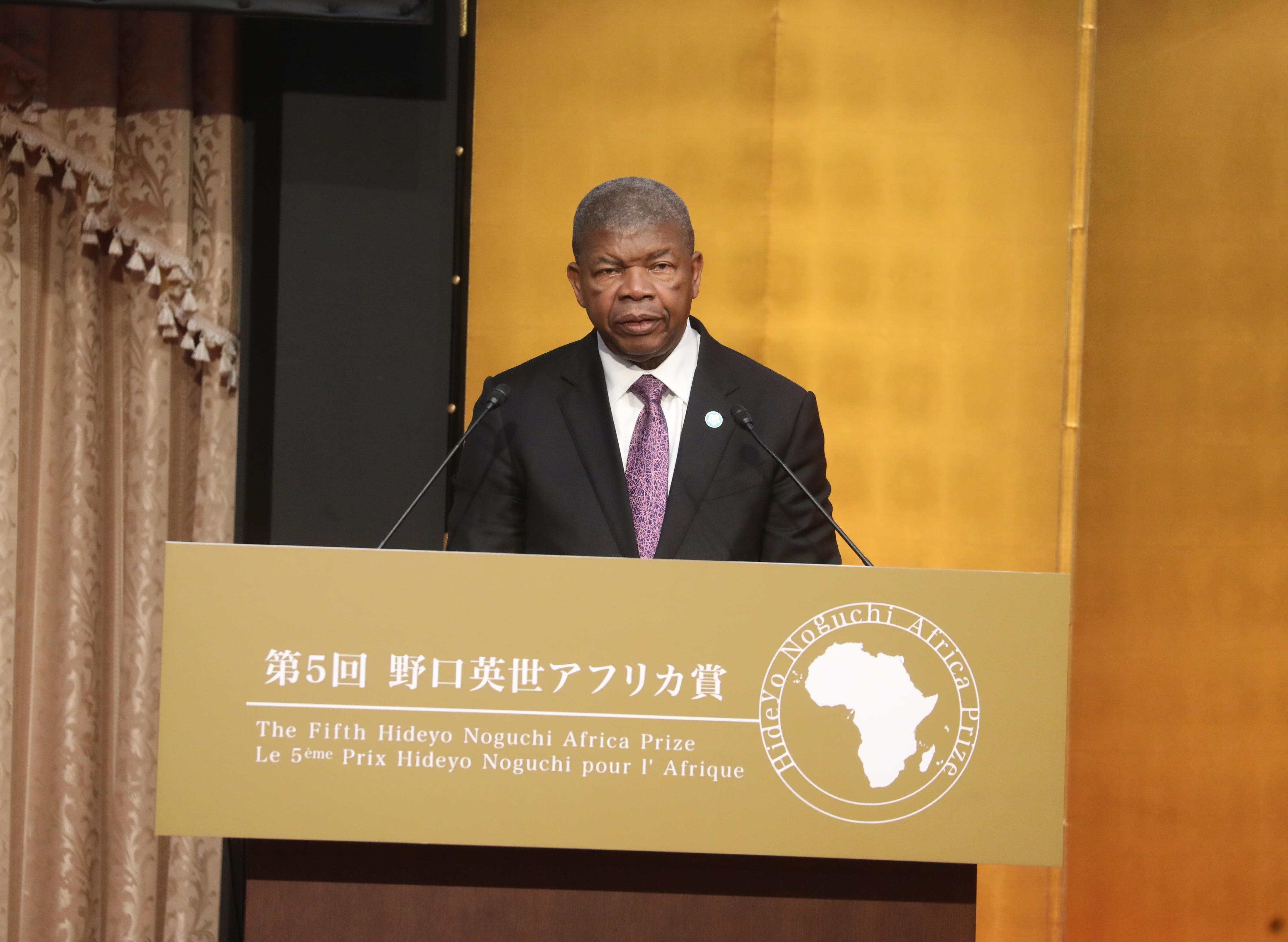 Discurso do líder da União Africana no acto de premiação de cientistas em Tóquio