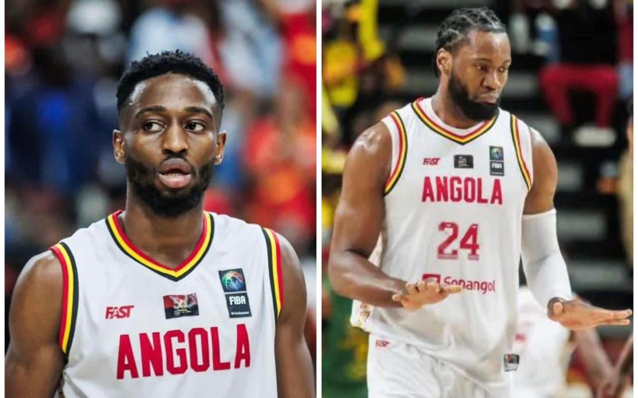 Childe Dundão e Bruno Fernando no 5 inicial do Afrobasket 2025