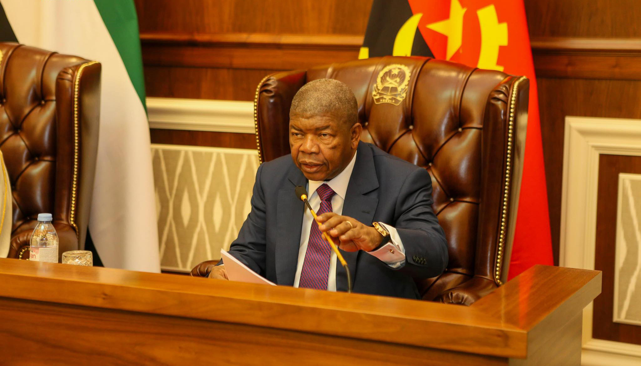 Discurso de João Lourenço por ocasião da visita do homólogo dos Emirados Árabes Unidos