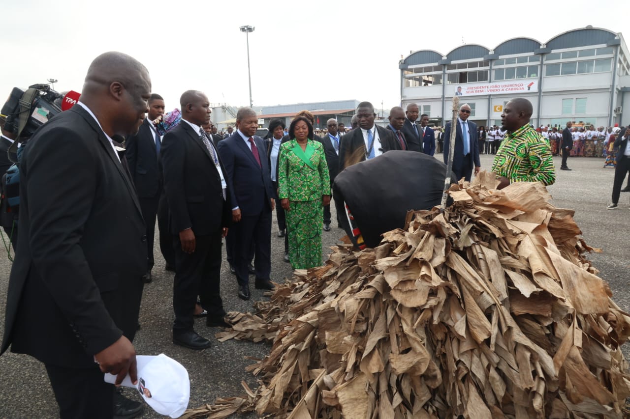 Presidente João Lourenço já em Cabinda